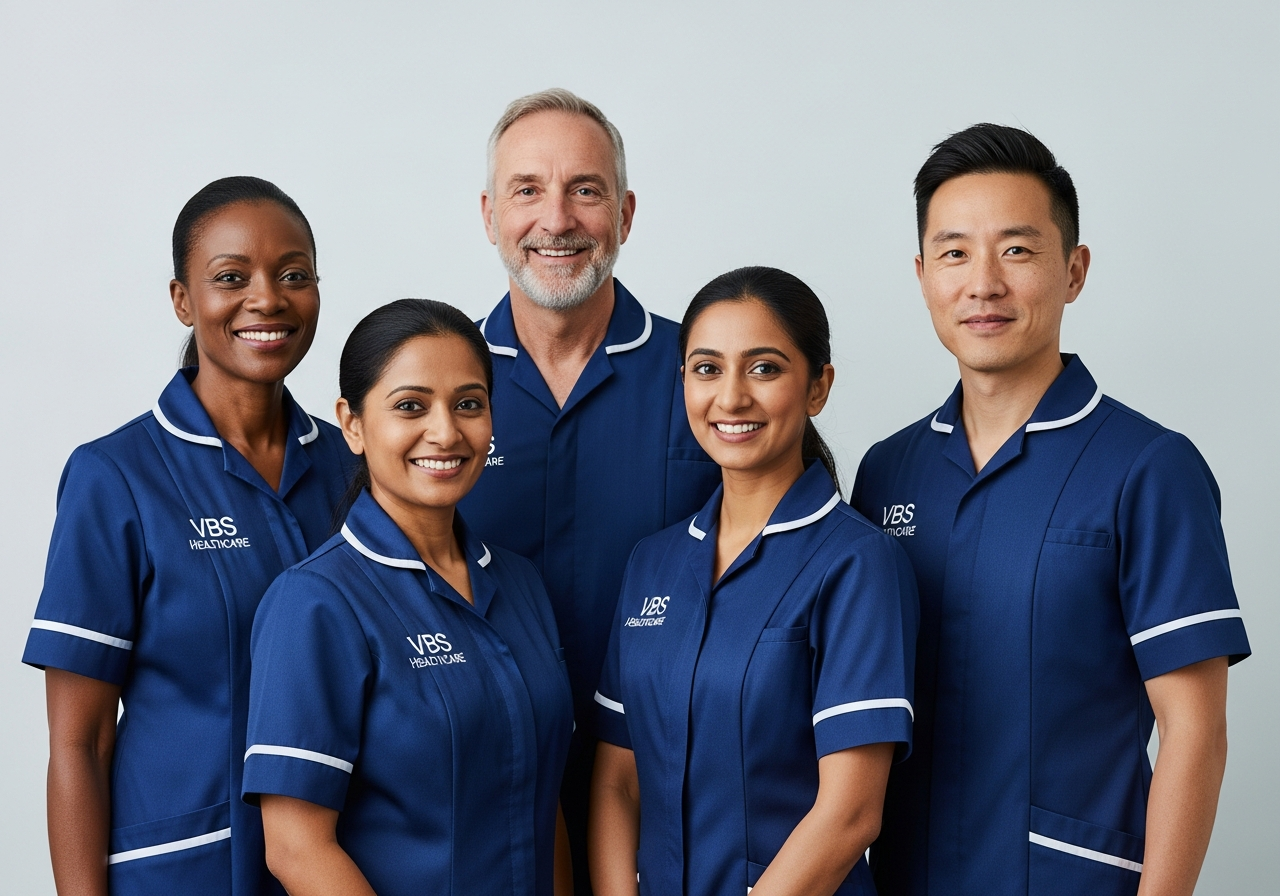 VBS Healthcare team in Oxfordshire
